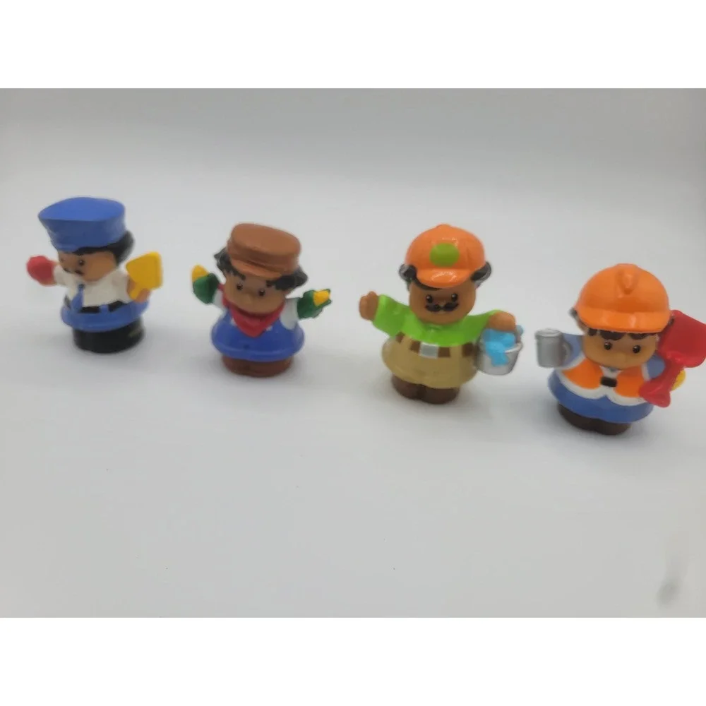 Fisher-Price Little People Community Workers Figures Lot of 4